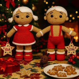 Szydełkowe ciastusie- WSPÓLNE SZYDEŁKOWANIE